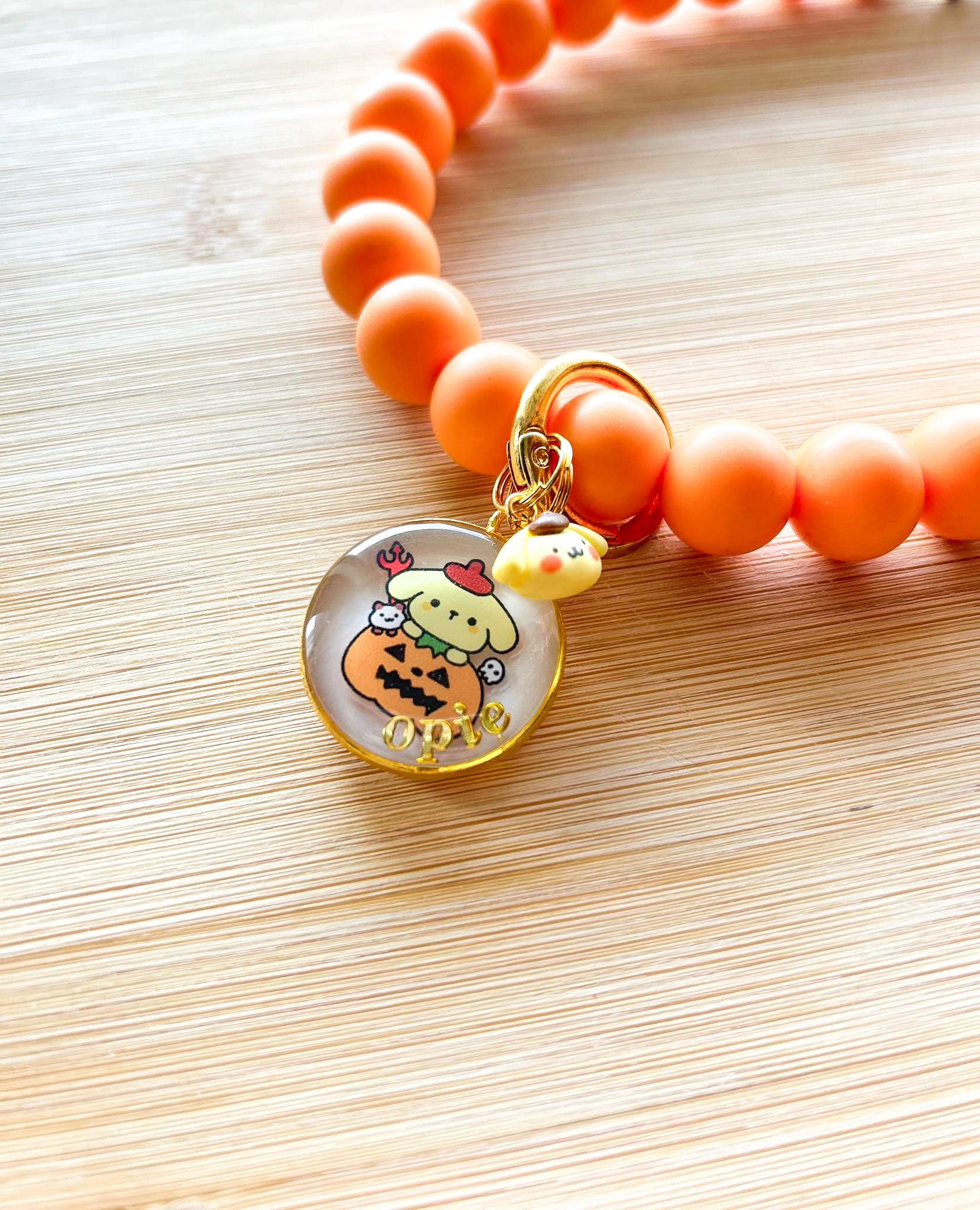 mini pompompurin charm