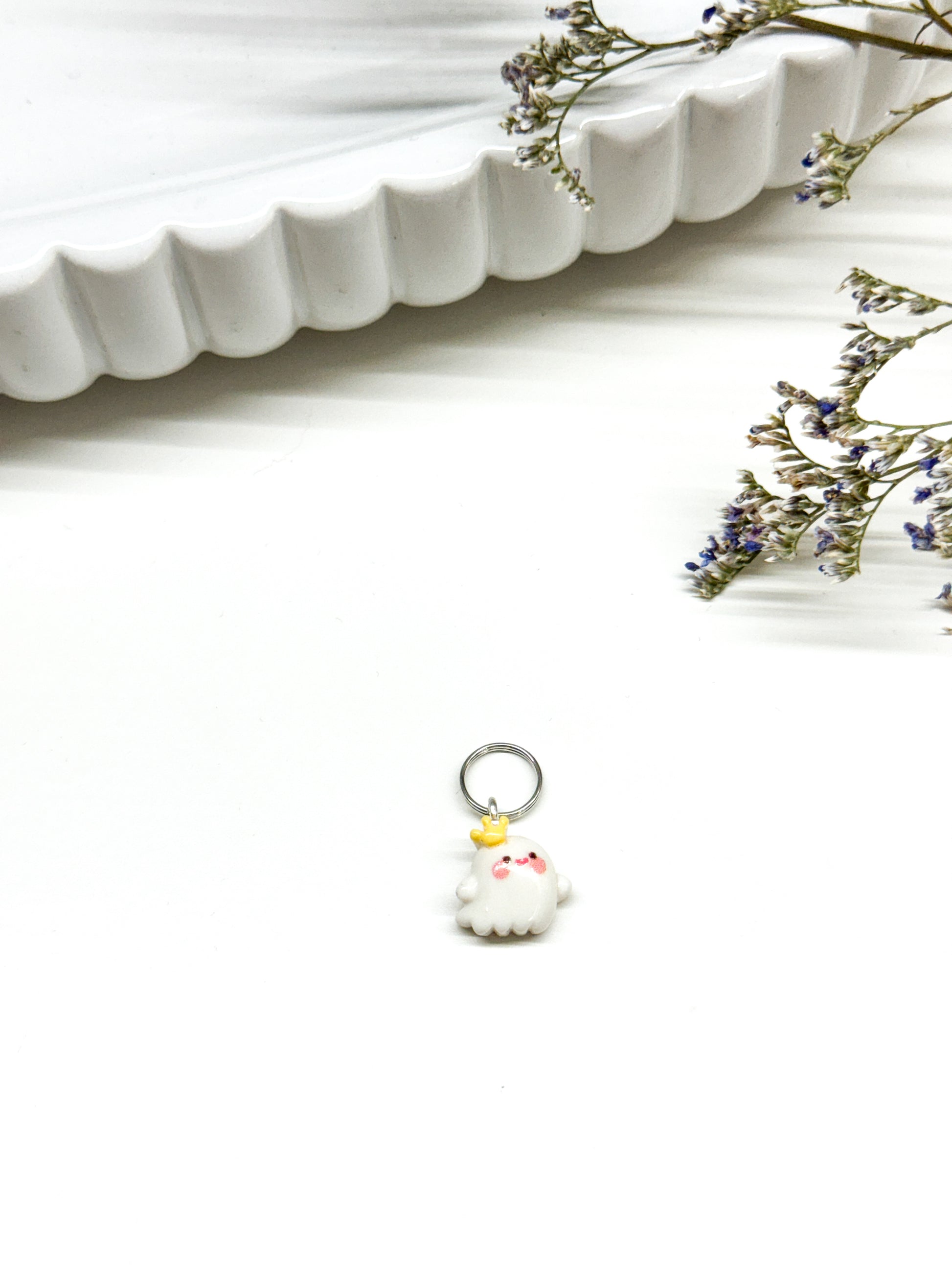 dainty ghost charm