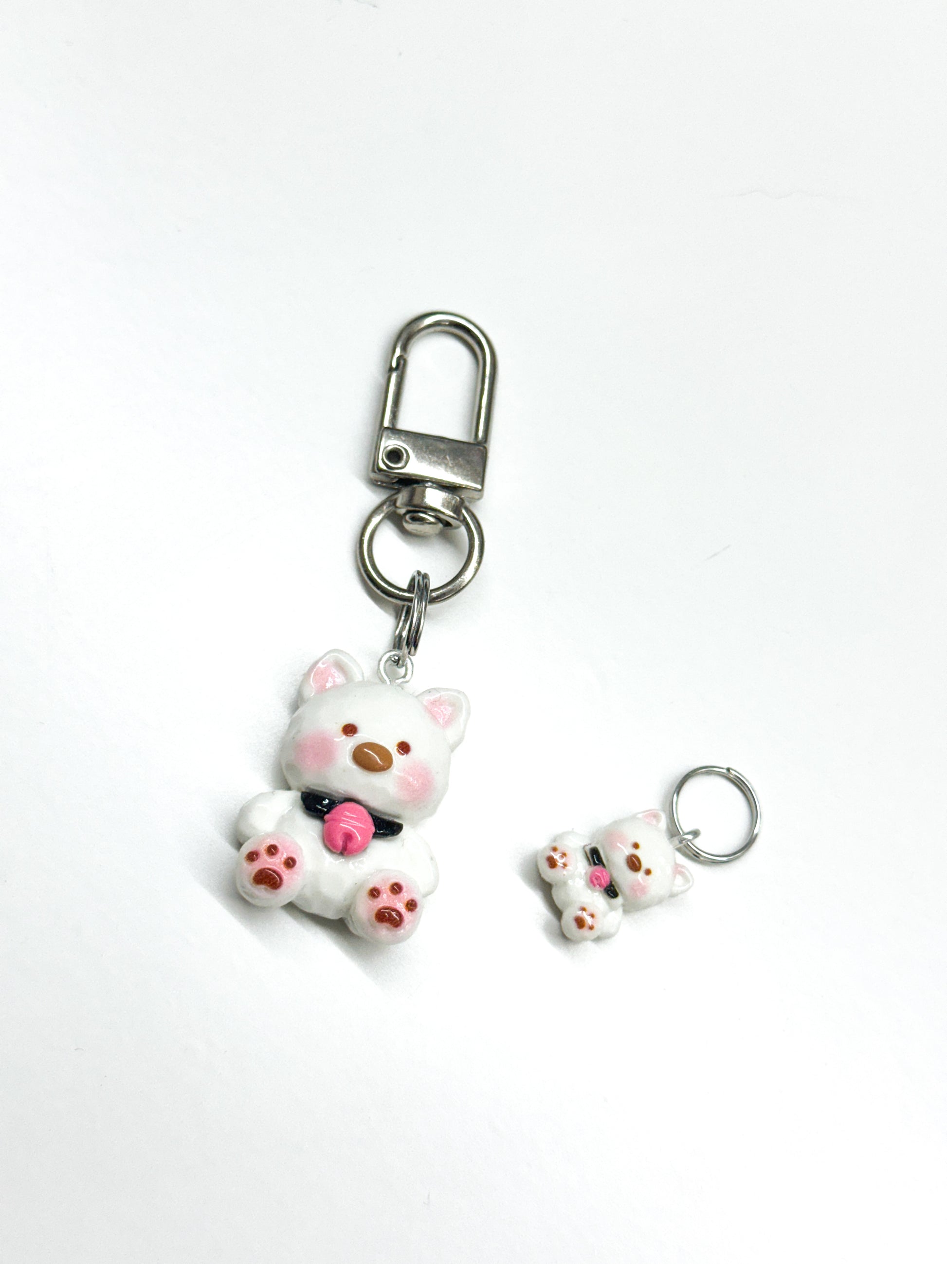 matching bear keychain charm bundle