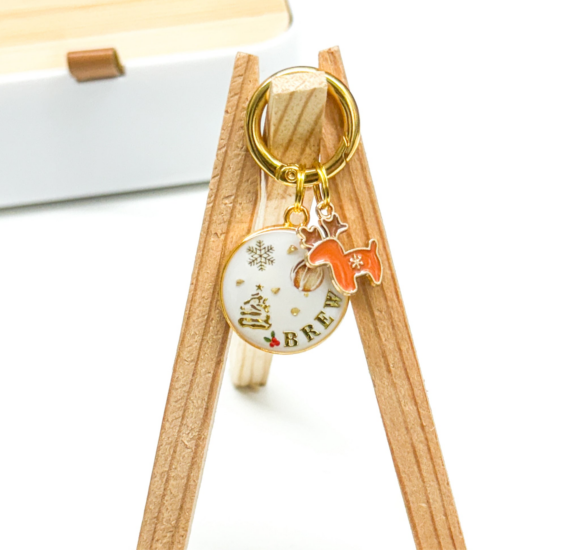 White Christmas Ornament