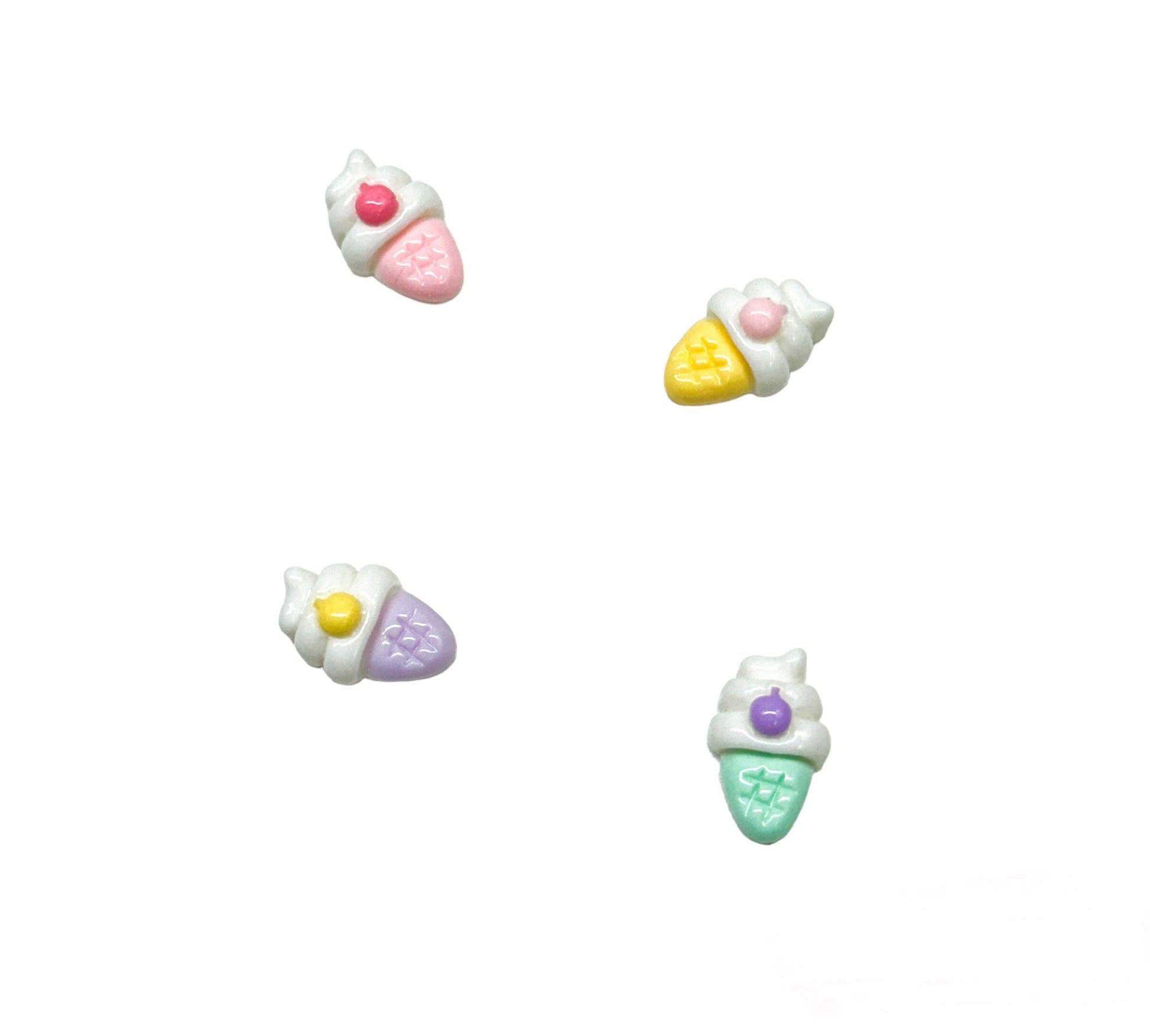 mini soft-serve charms