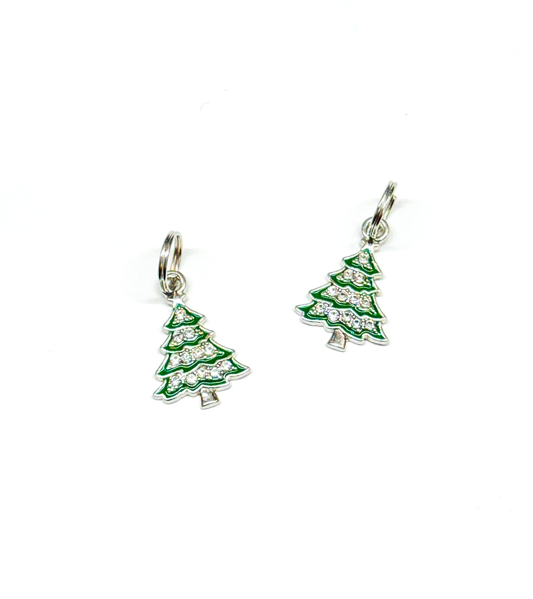 Christmas Tree Charm (Silver)