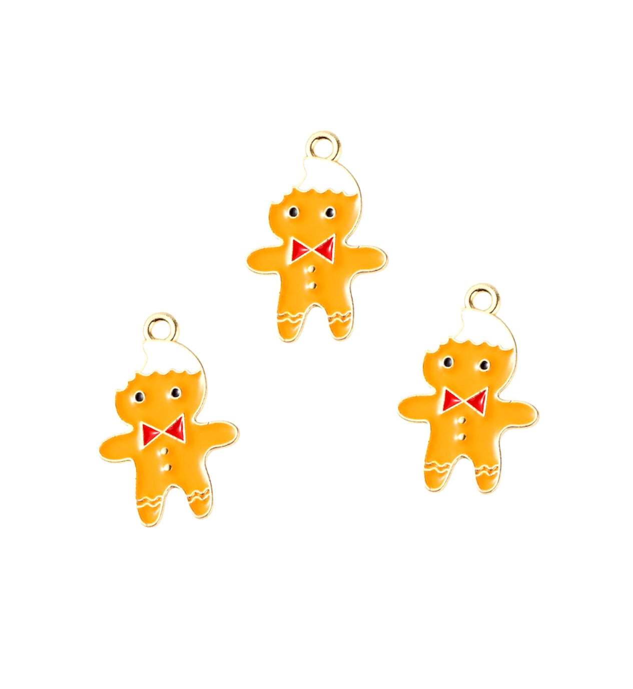 Gingerbread Man Cookie Charm