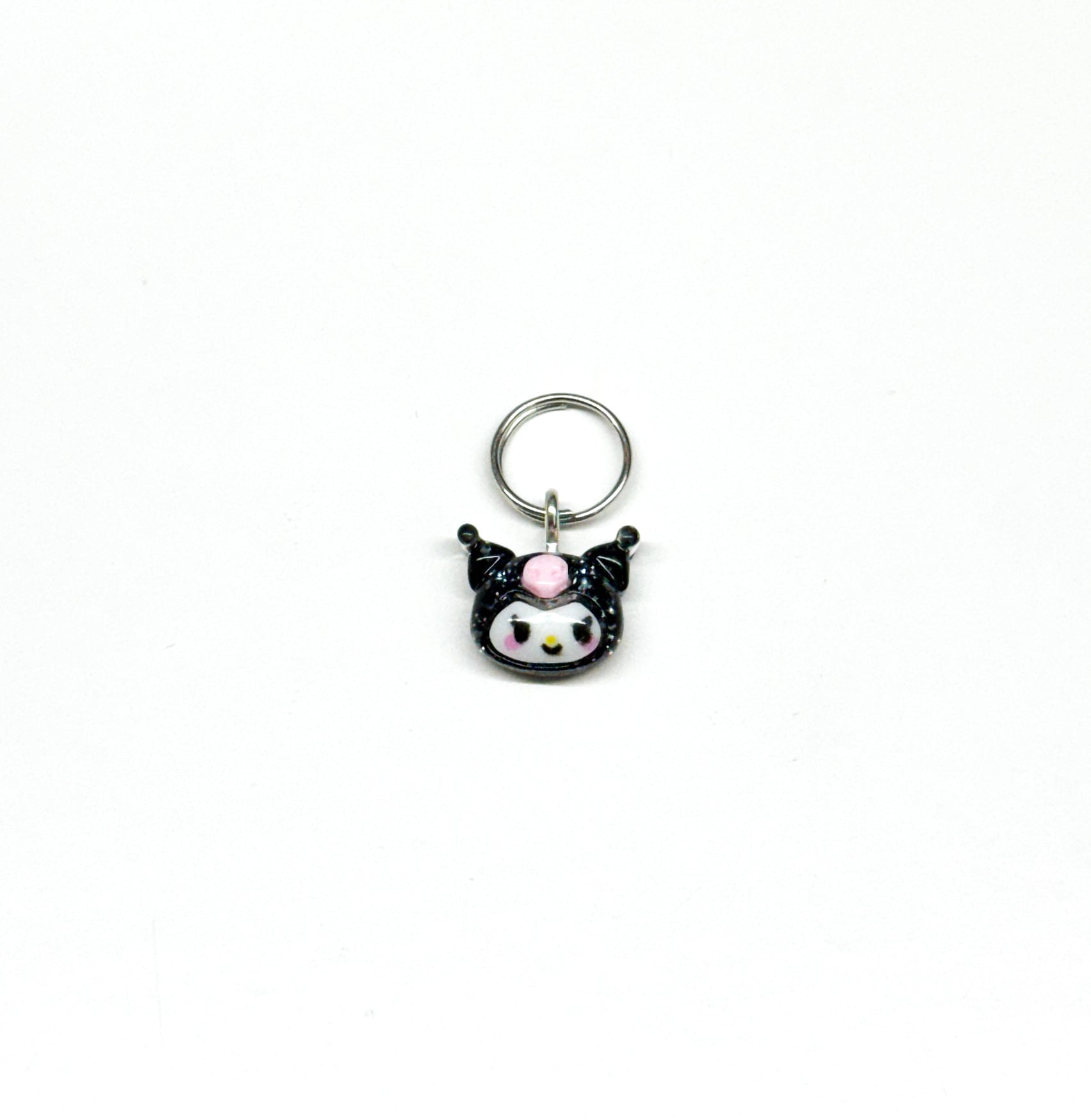 glitter kuromi charm