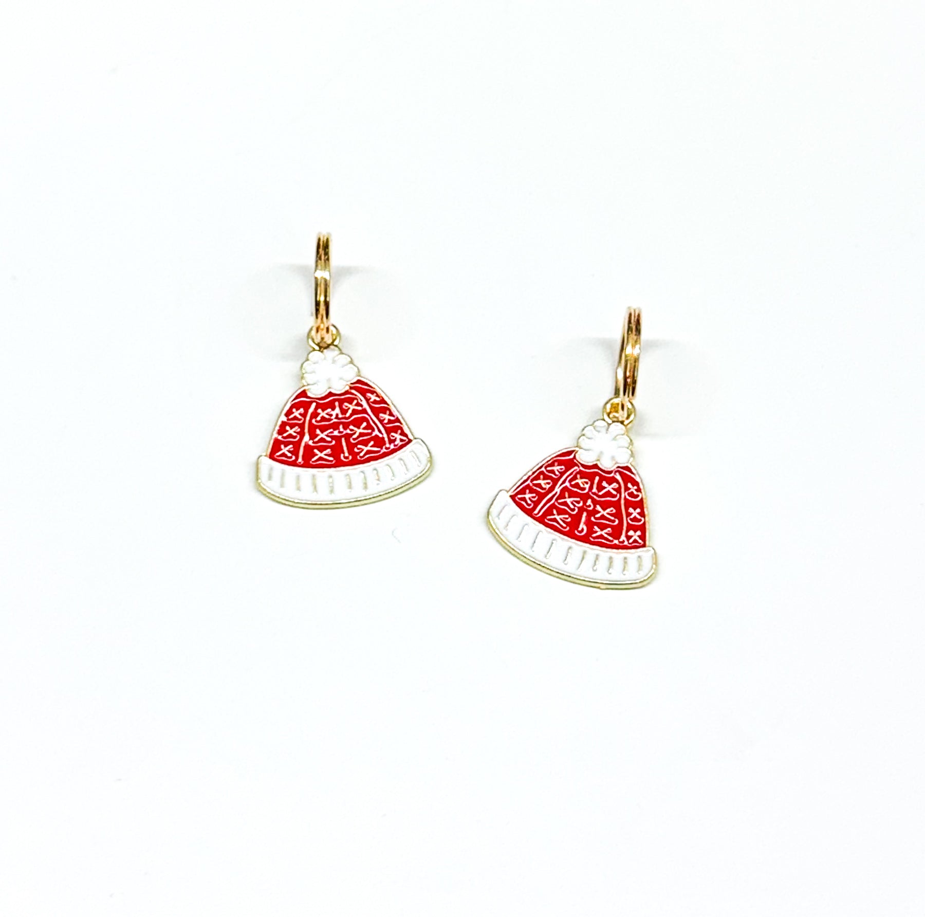 Snow Knit Hat Charm