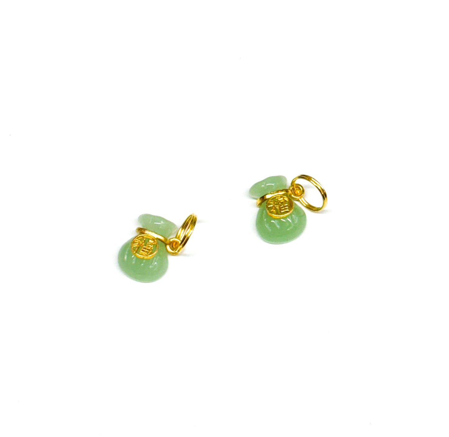 Jade Fortune Bag Charm (Excluded from Tag Charm choice)