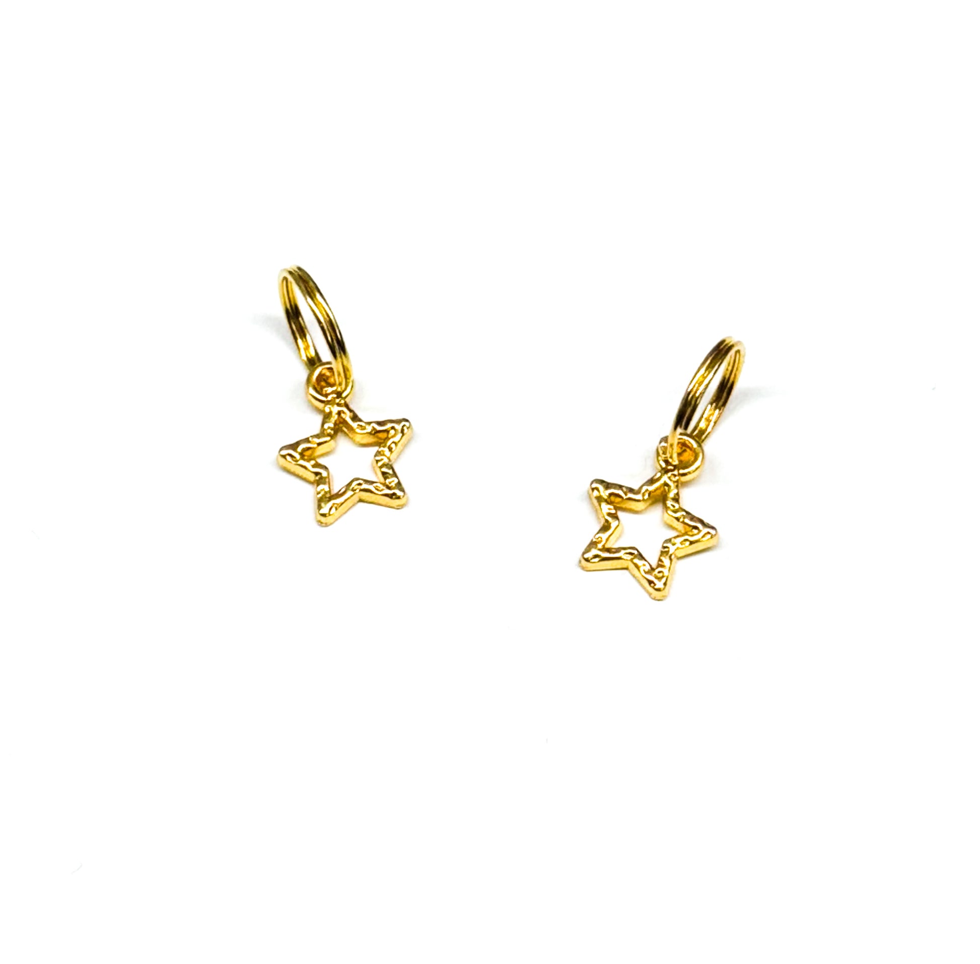 twinkling star charm (gold)