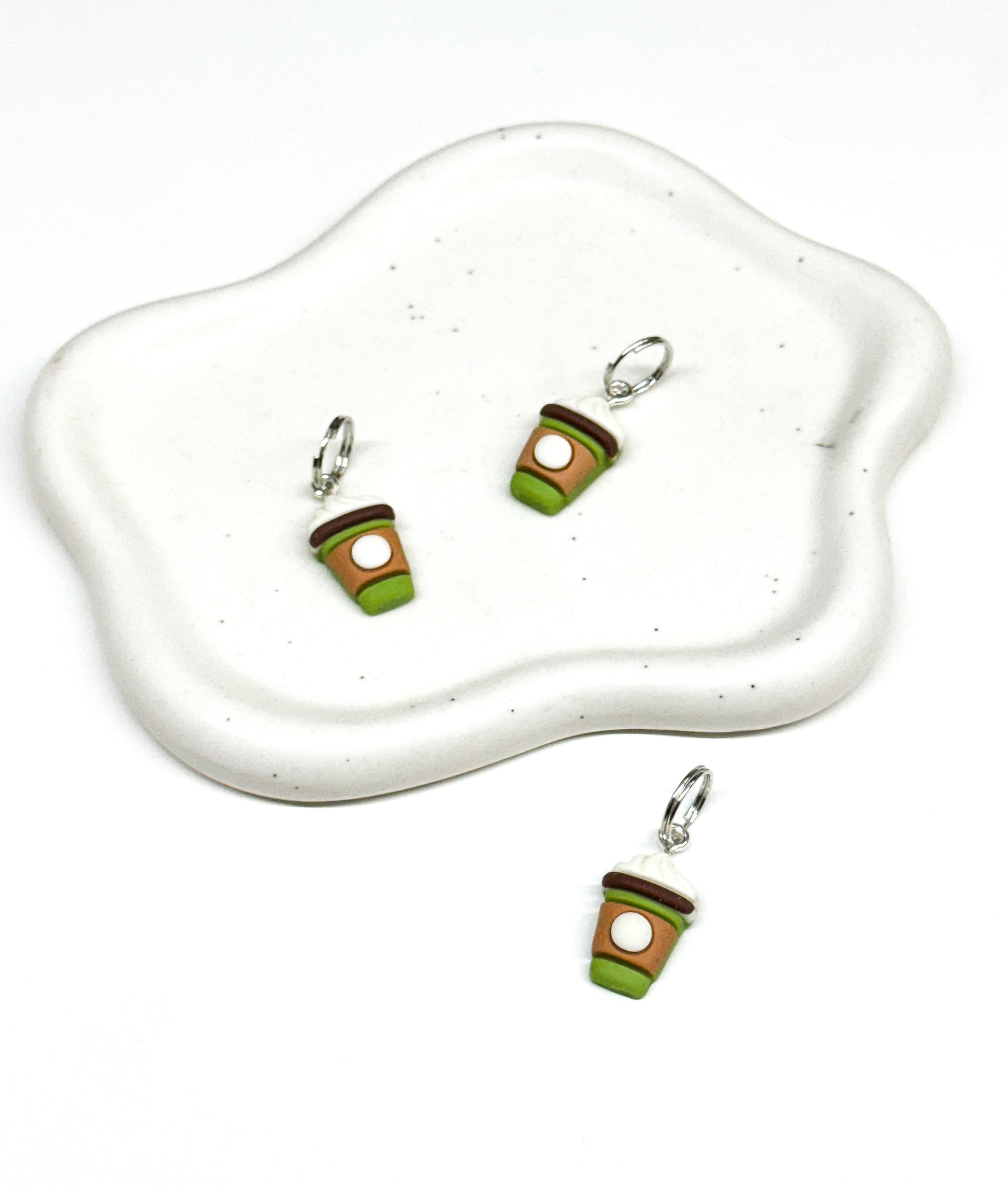 matcha latte charm
