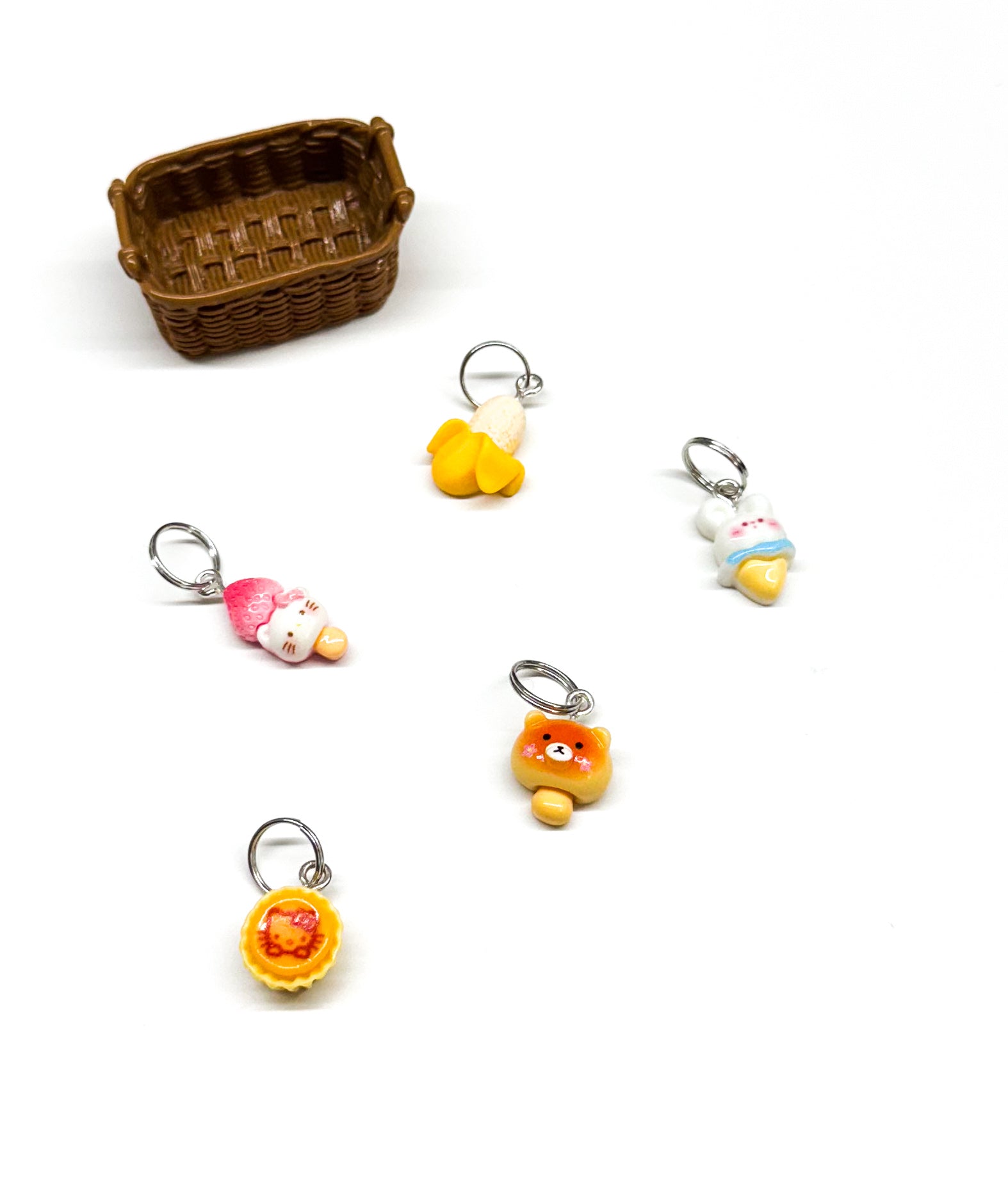 summer charms bundle + mini basket
