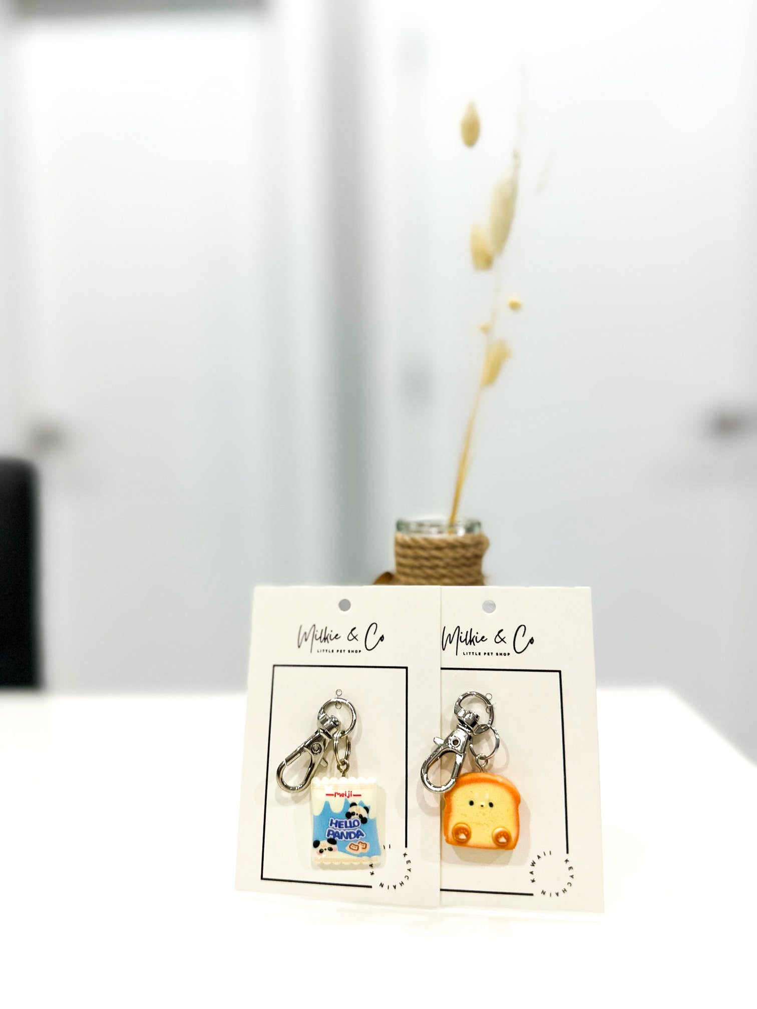Hello Panda Keychain
