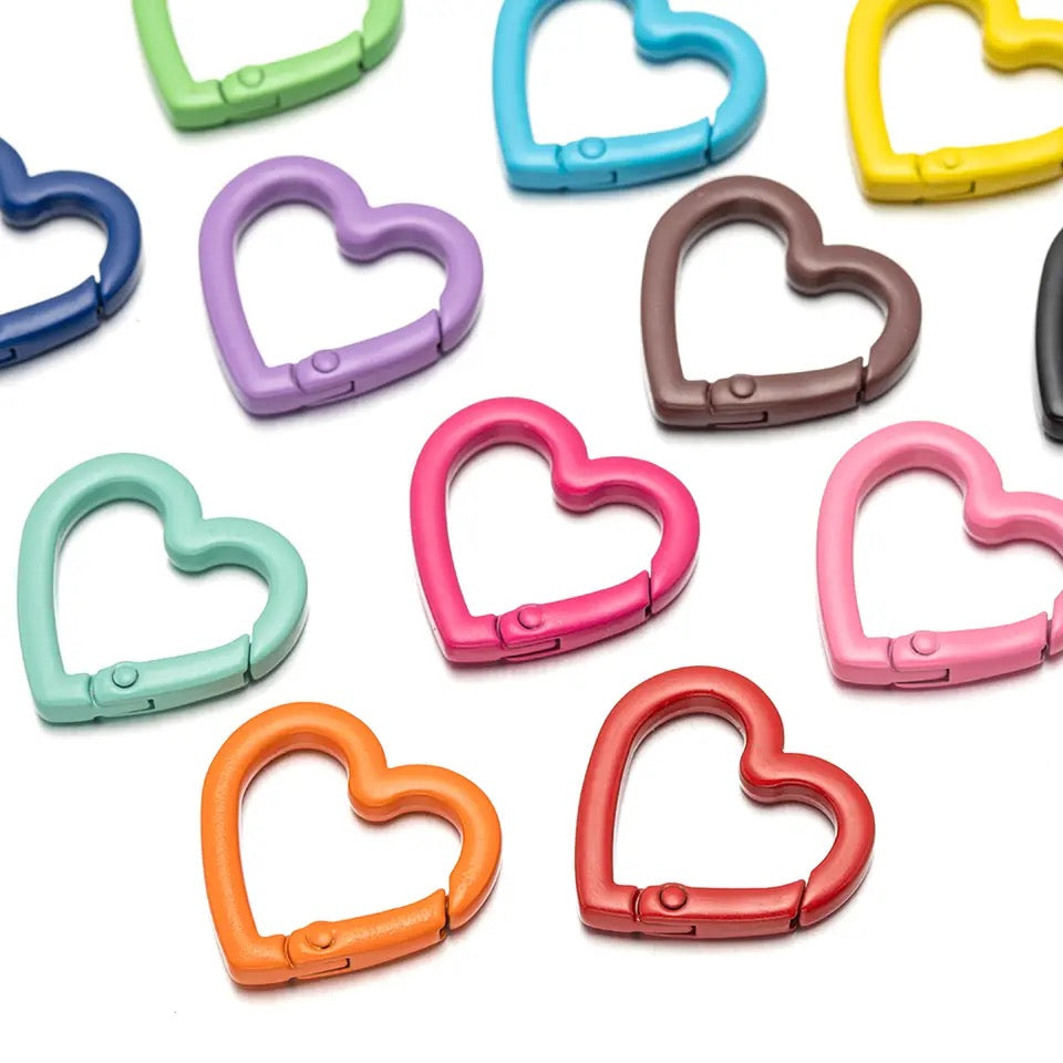 Add-on Heart Clasp (Silver)