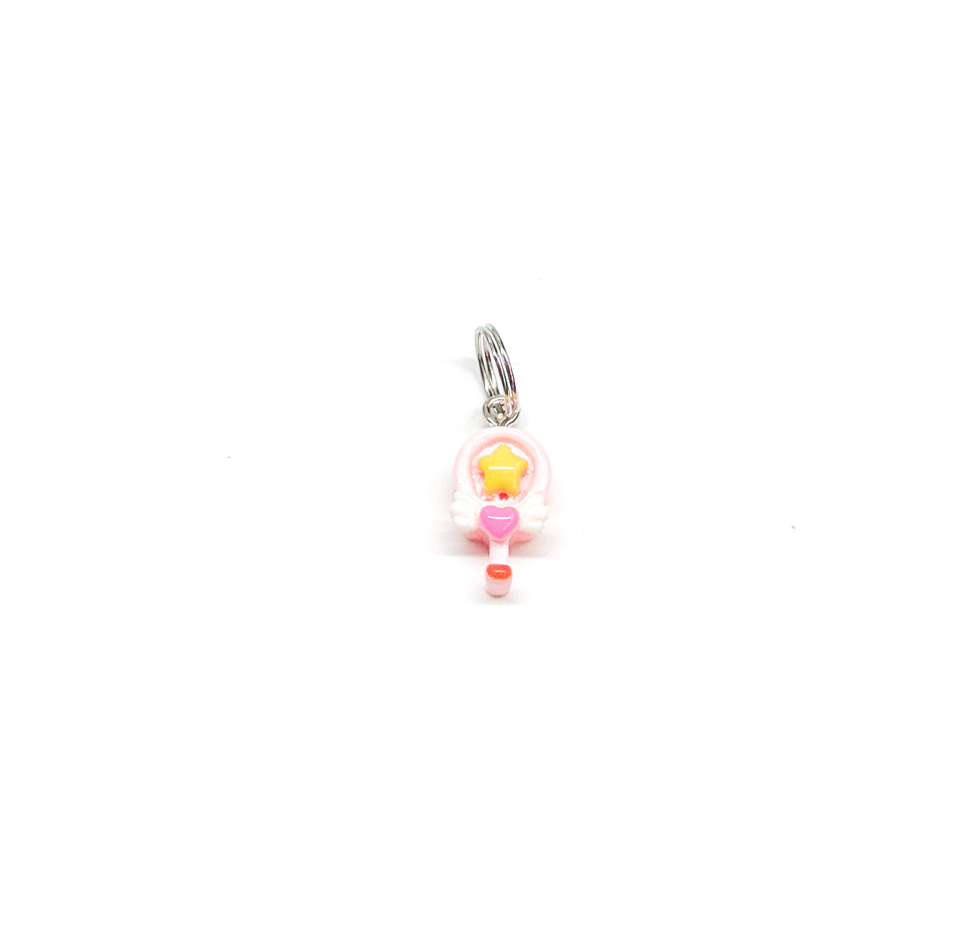 Pink Star Wand Charm
