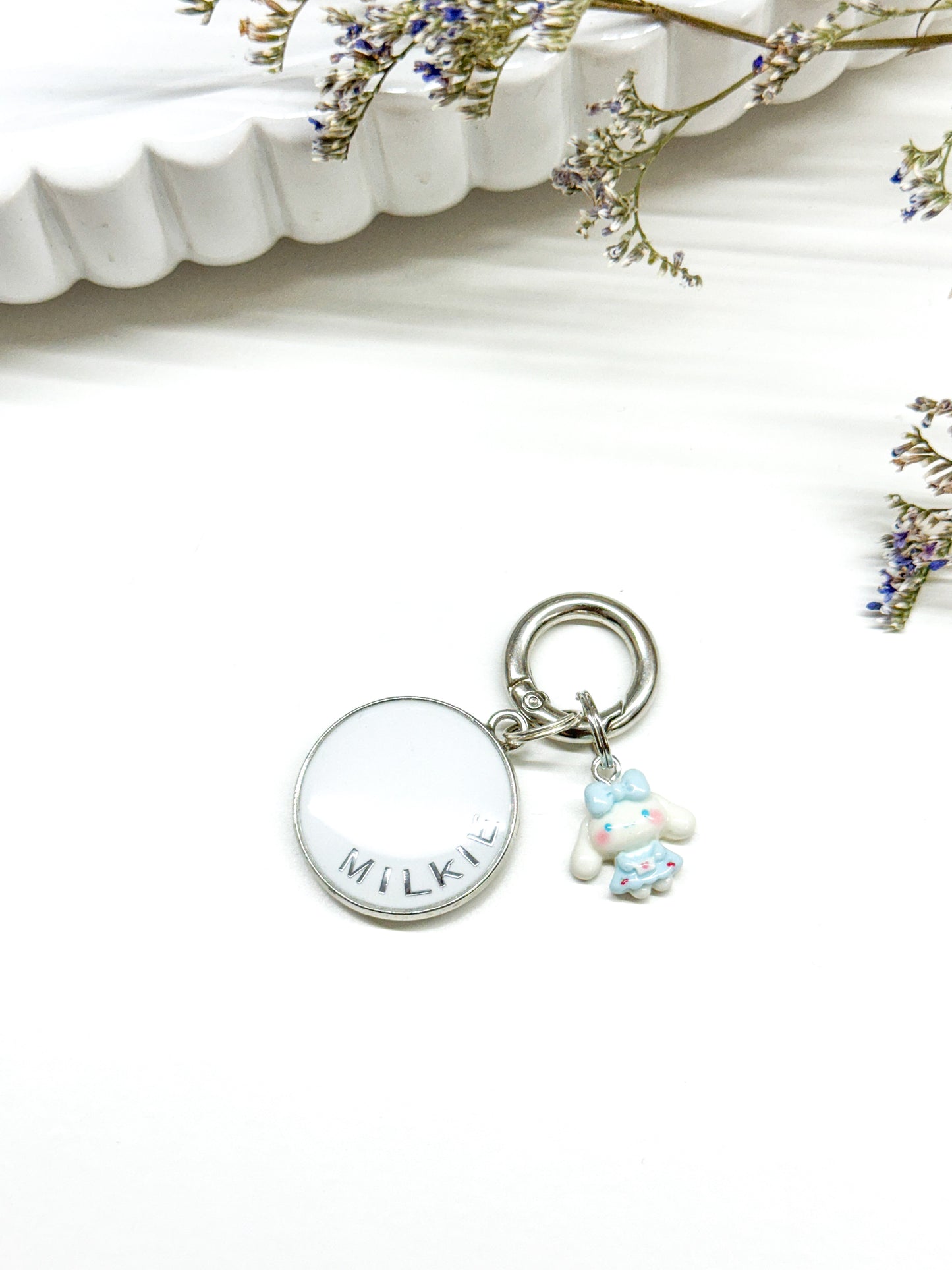 Blue Bunny Charm