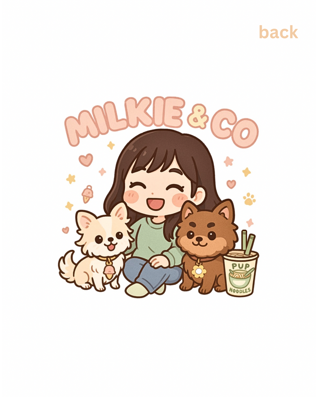 Milkie & Co Crew Tee (Pre-order)