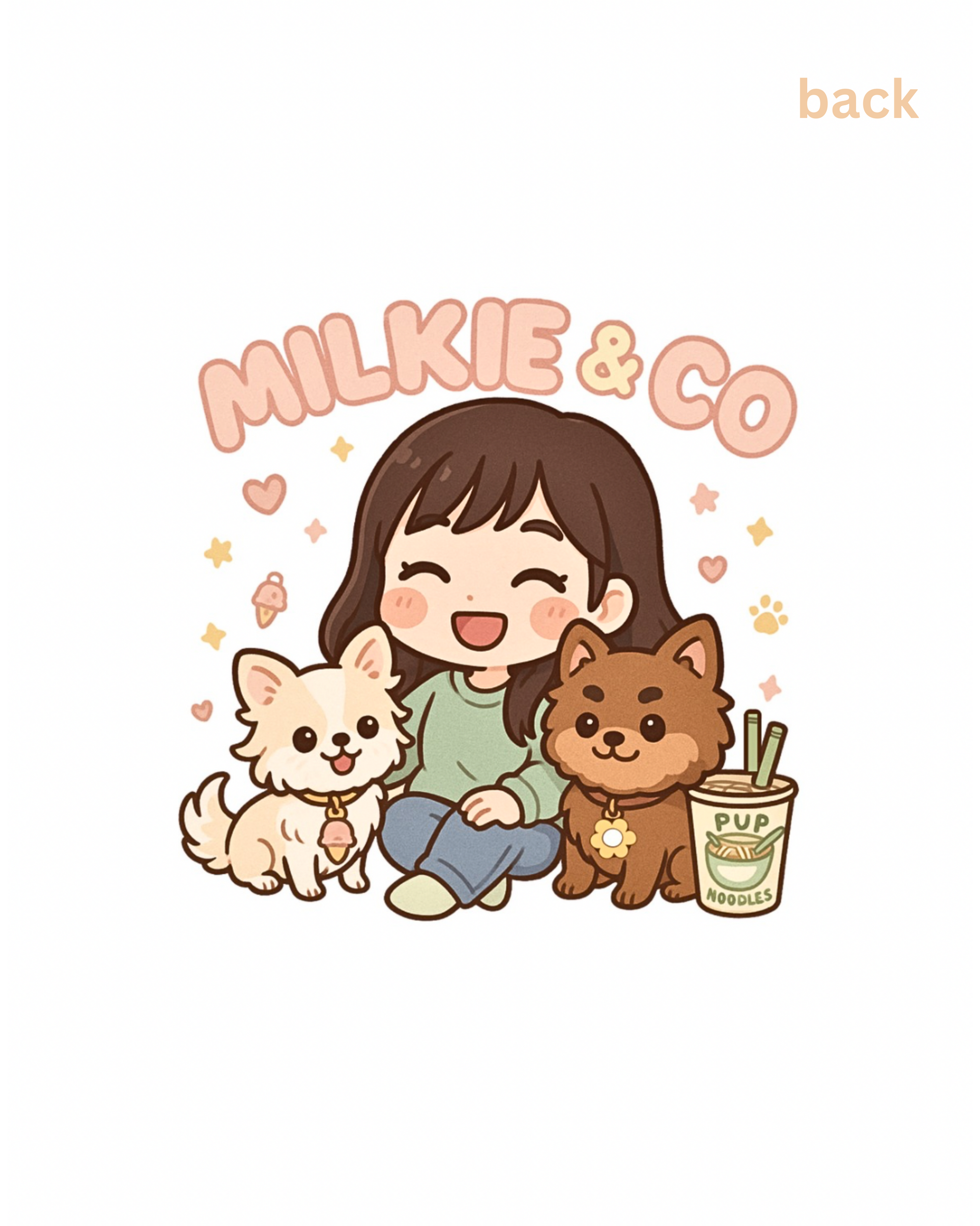 Milkie & Co Crew Tee (Pre-order)
