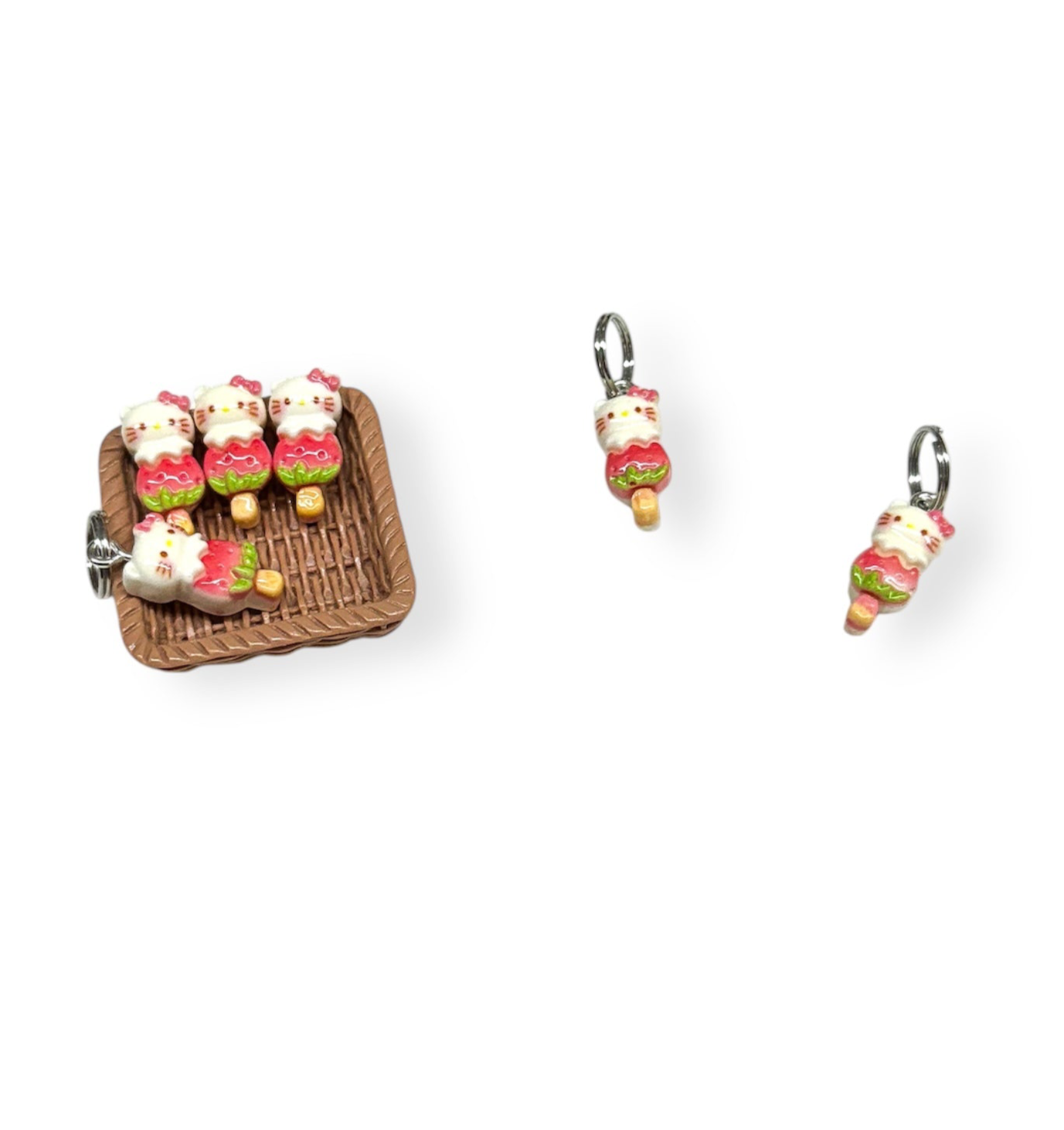 Strawberry Mochi Dessert Charm
