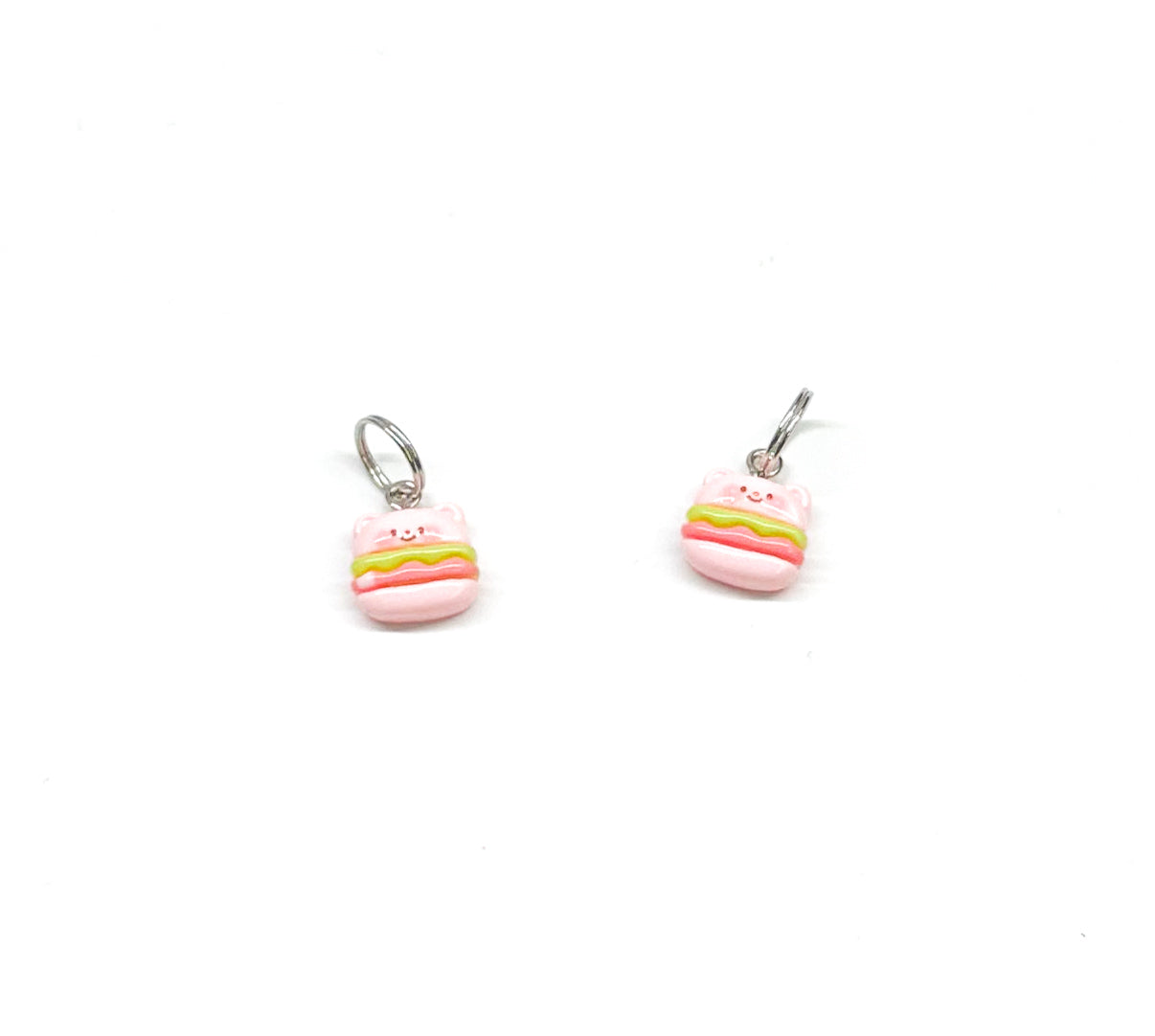 Hamburger Bear Charm