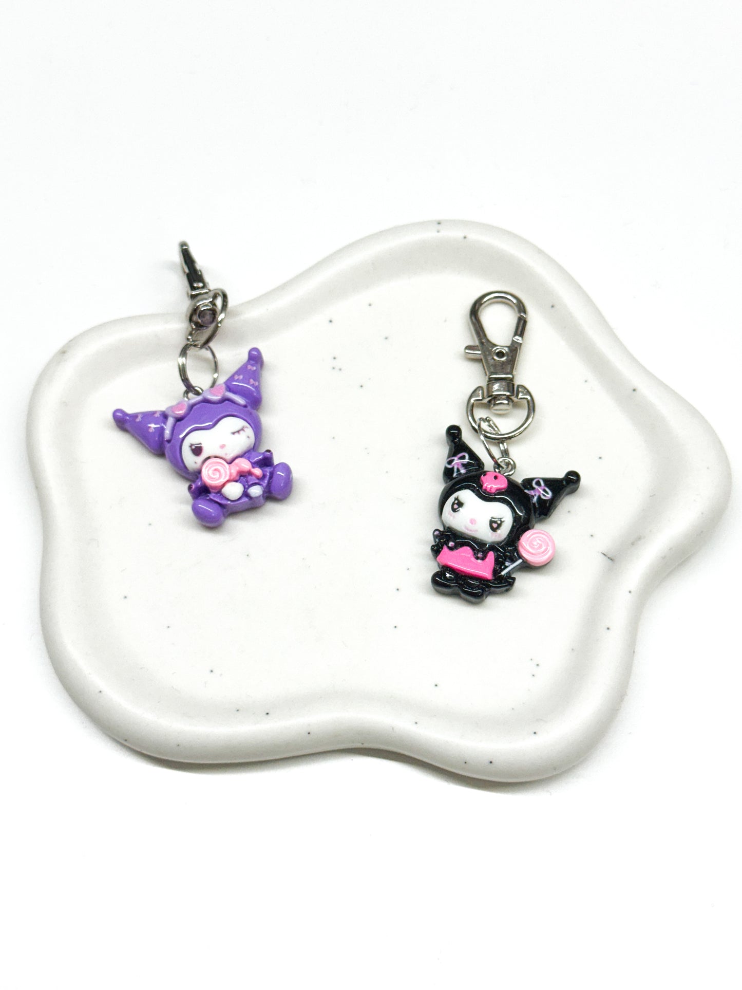 Lollipop Kuromi Keychain