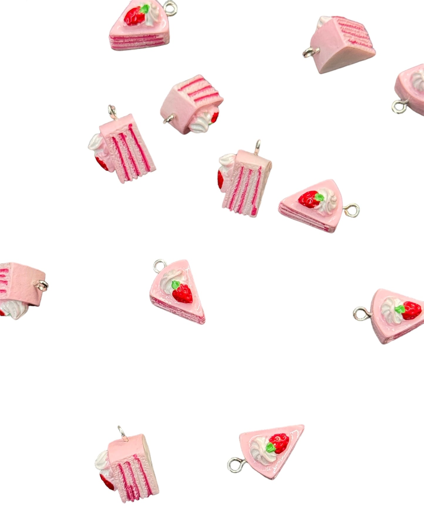 Strawberry Cake Charm