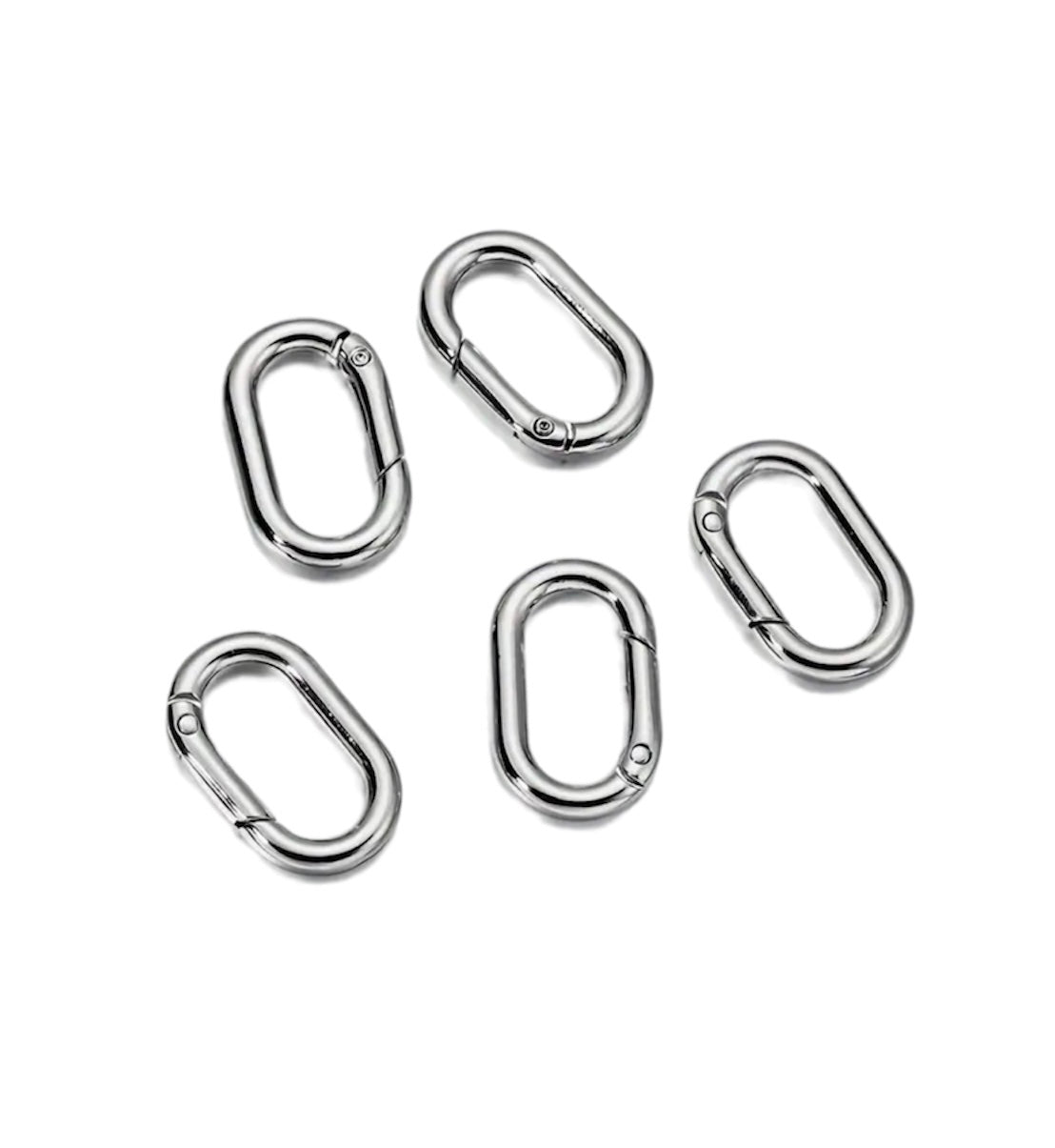 Oval Clasp - Silver