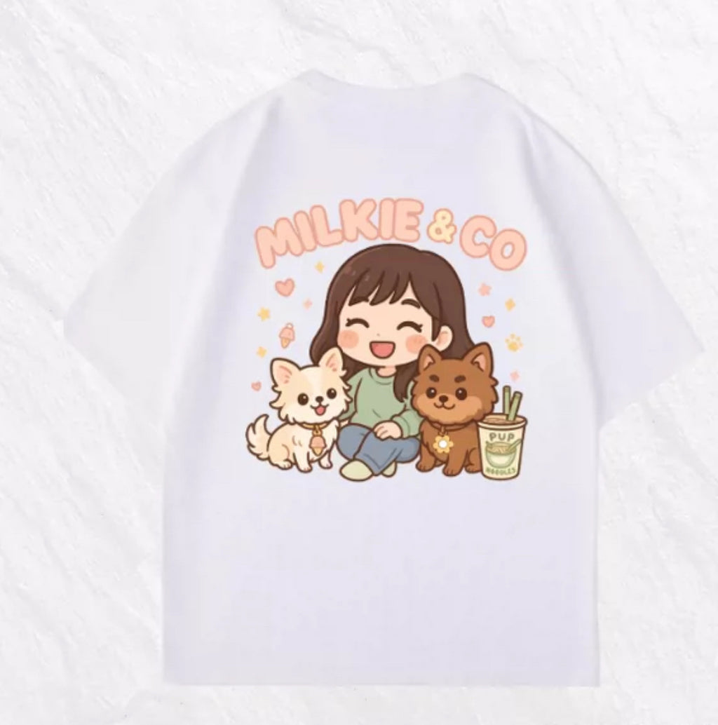 Milkie & Co Crew Tee (Pre-order)