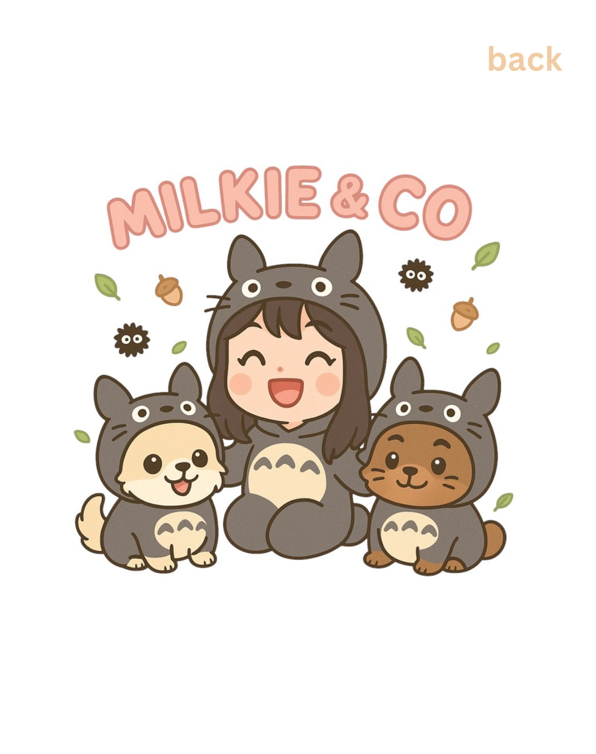 Milkie & Co Chibi Comfort Tee (Pre-order)
