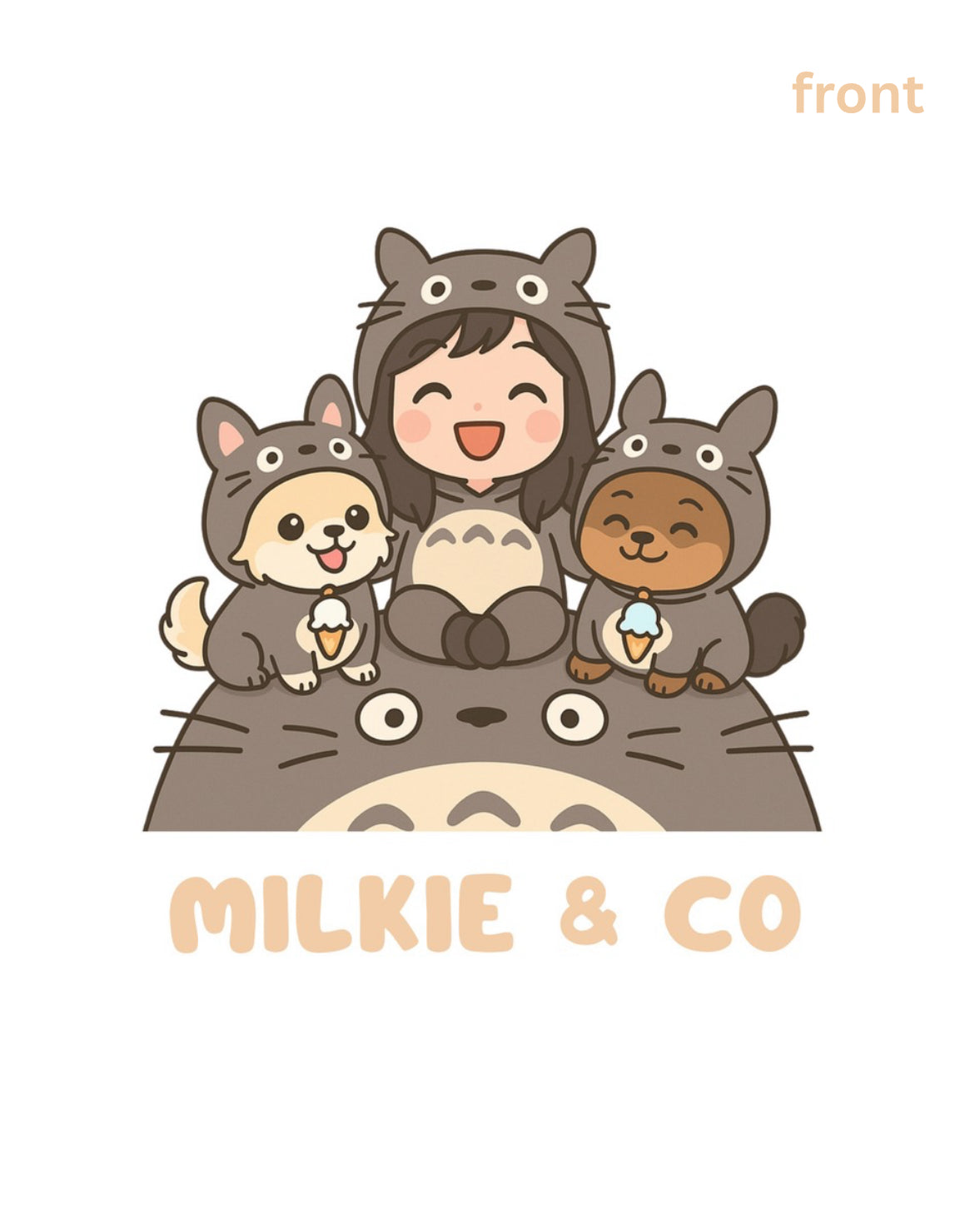 Milkie & Co Chibi Comfort Tee (Pre-order)