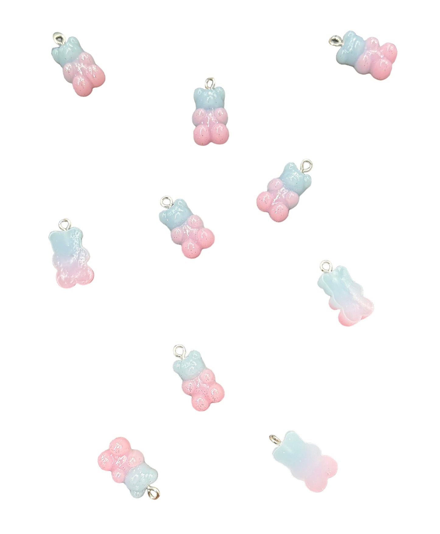 Cotton Candy Bear Charm