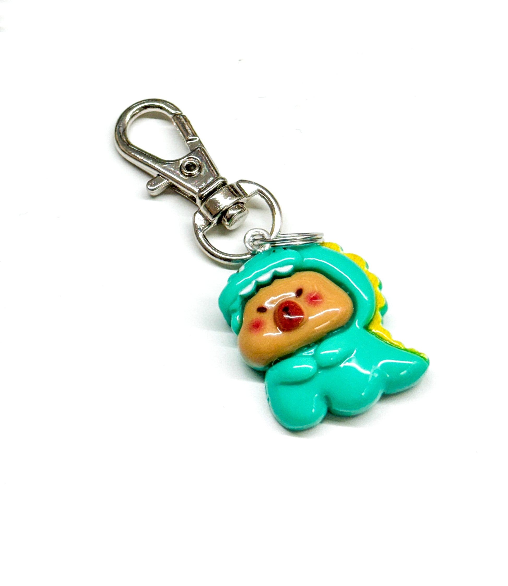 rawr! capybara | keychain