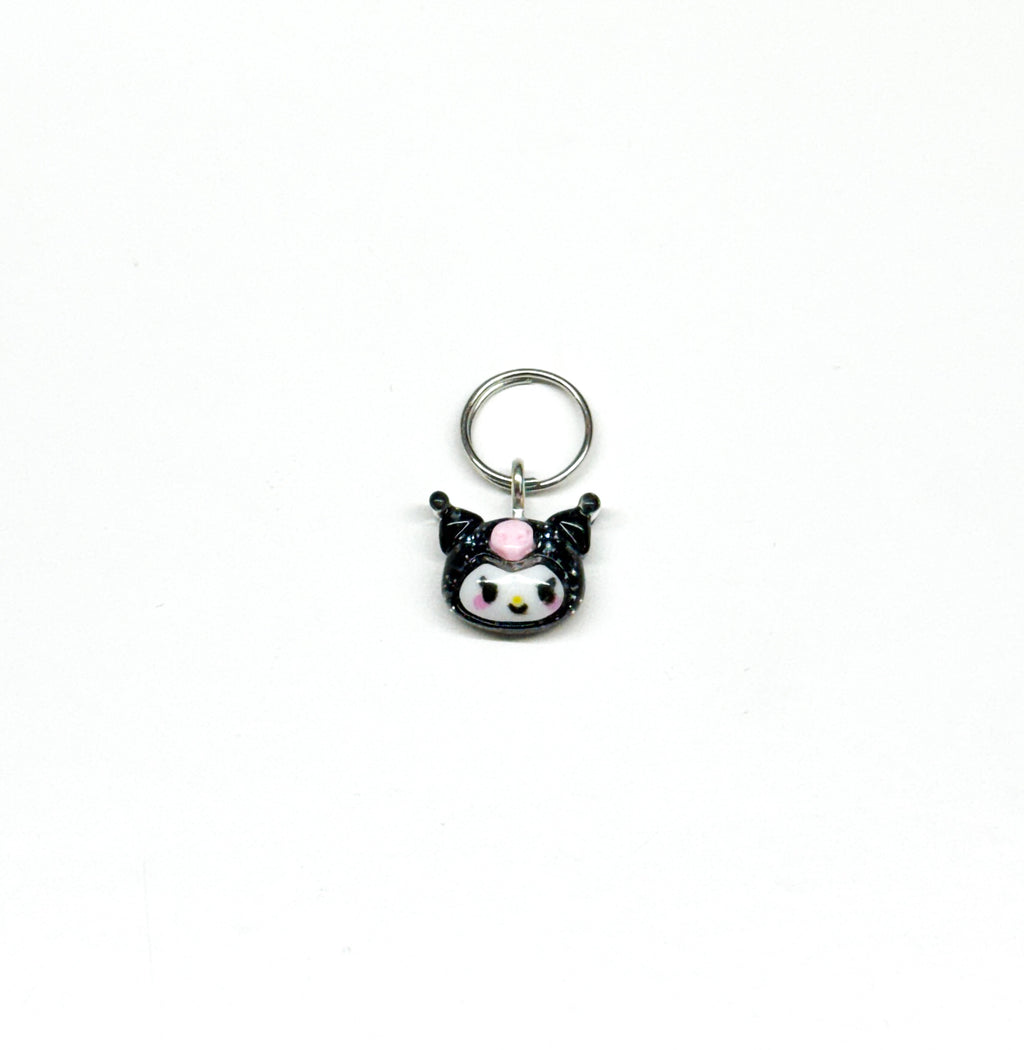Glitter Kuromi Charm