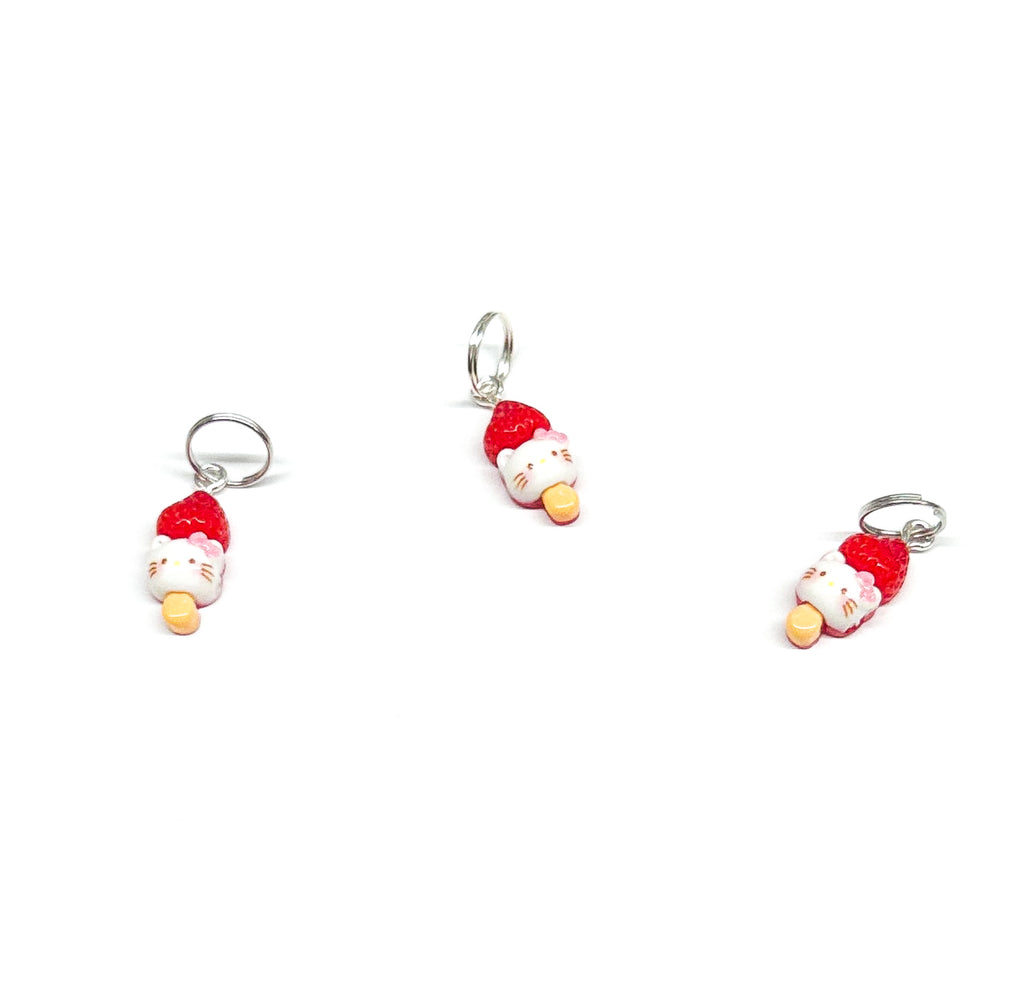 HK Strawberry Tanghulu Charm | Red