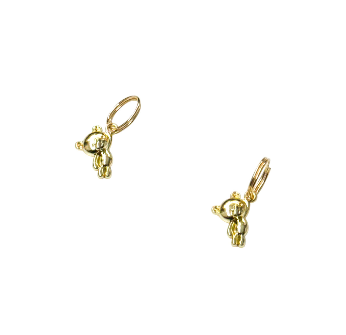 golden bear charm (Alloy)
