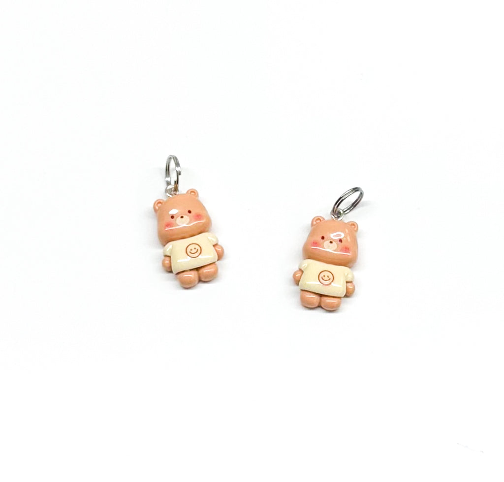 Smiley Bear Charm