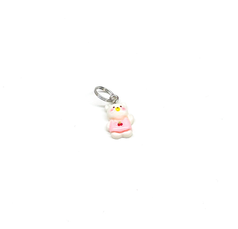 Cherry Bear Charm