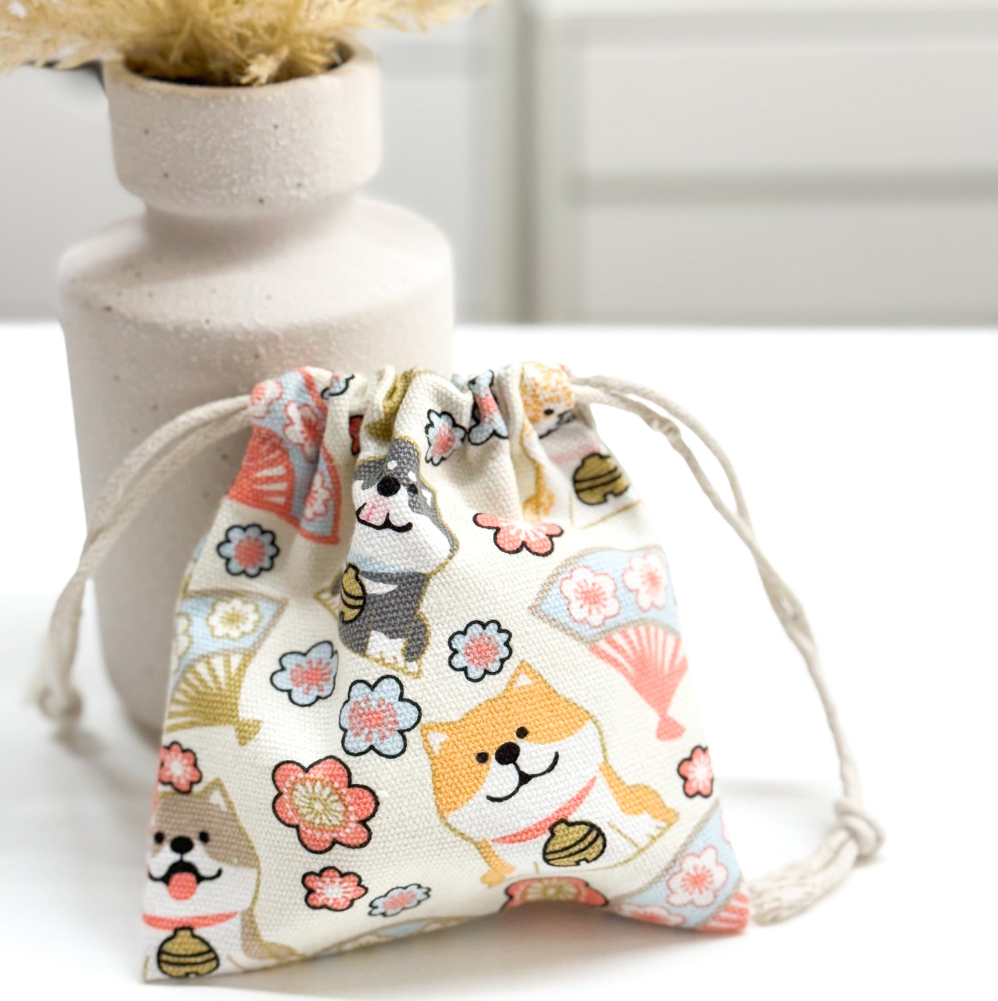 Small Canvas Bag - Shiba